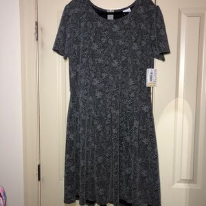 Gray Lularoe Amelia 3xl